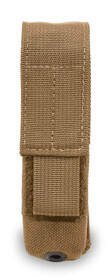Elite Survival Systems Coyote Tan Flashlight Pouch For SureFire 6P And Similar is MOLLE compatible
